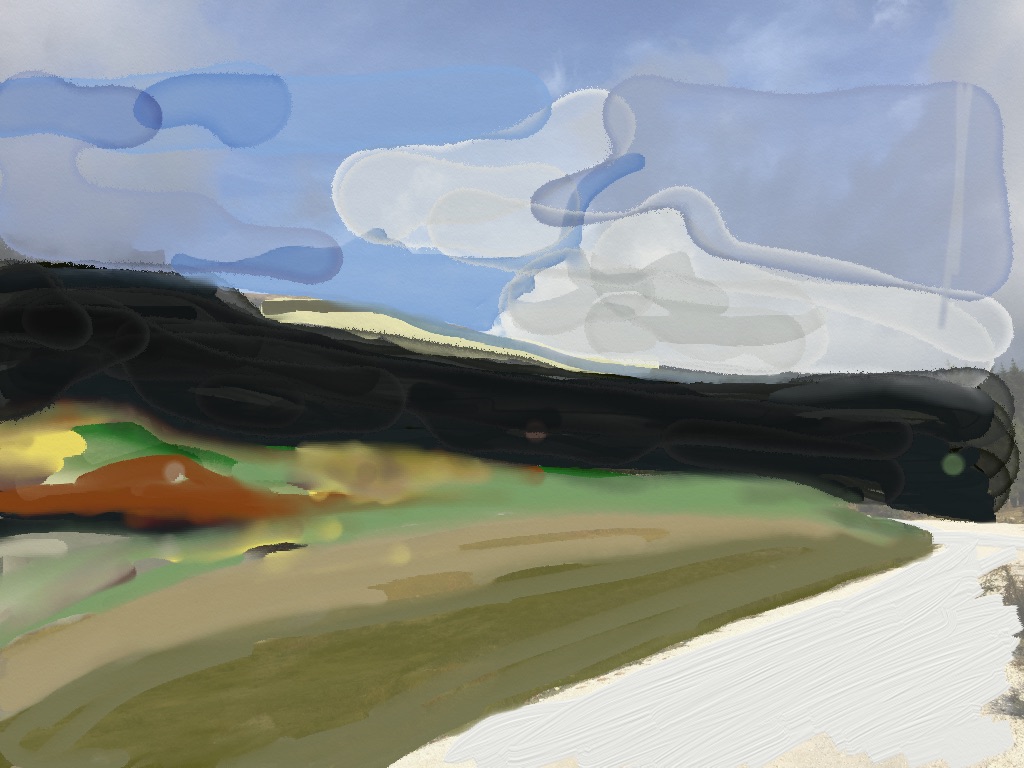 gal landschap op berg.JPG