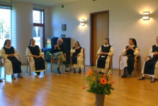 Zusters in Springteamsessie